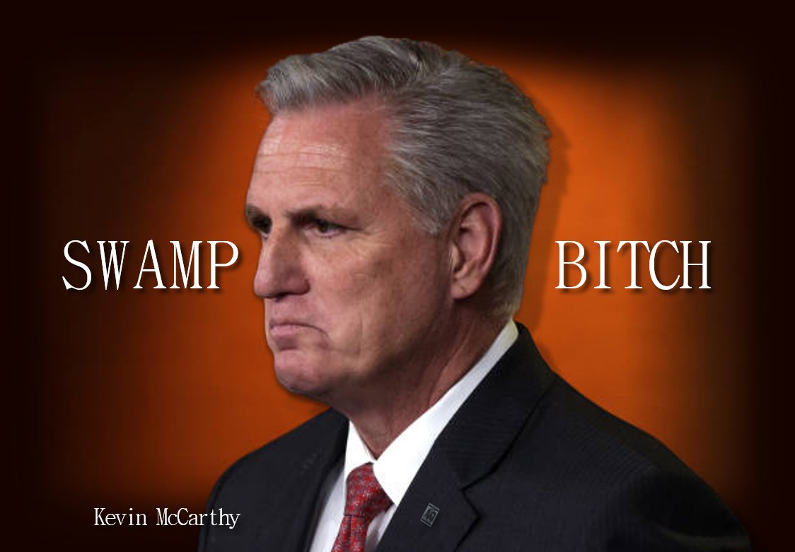AwakenedOutlaw's tweet image. #KevinMcCarthy had a chance...and he BLEW IT.

But I suppose at the very least #RINO&apos;s are consistent beasts.  

As in they consistently give their partners in crime (aka #Democrats) a reach around to celebrate f&apos;ing us over.  

So, there&apos;s that.

On the off chance you haven&apos;t…