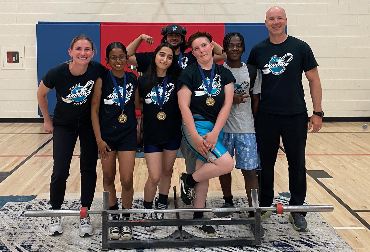 <a href="/fmssarrows/">Fletcher's Meadow S.S.</a> Powerlifting Team Champions 🏆 🥇. Excellent performances 👏. Thank you to Ms. Perkins and Mr. Dallimore, for their continued guidance and commitment to our students. We appreciate YOU!