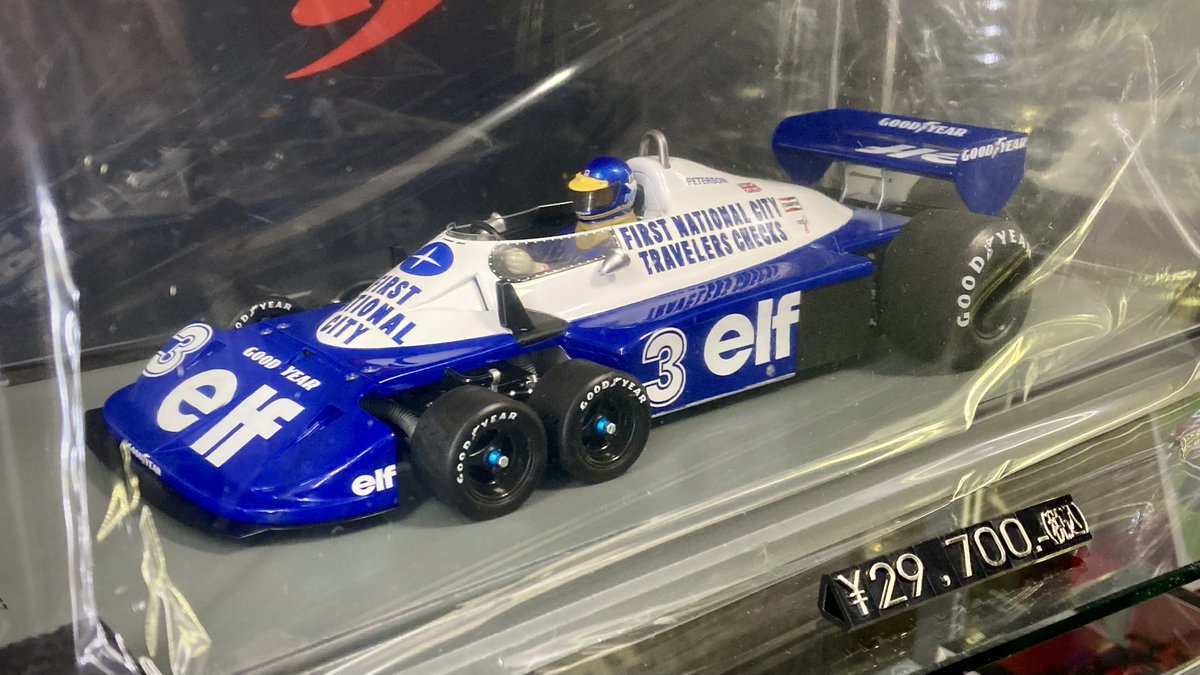 🔹新商品紹介 1/18スケール Spark model Tyrrell P34 No.3 🇩🇪German