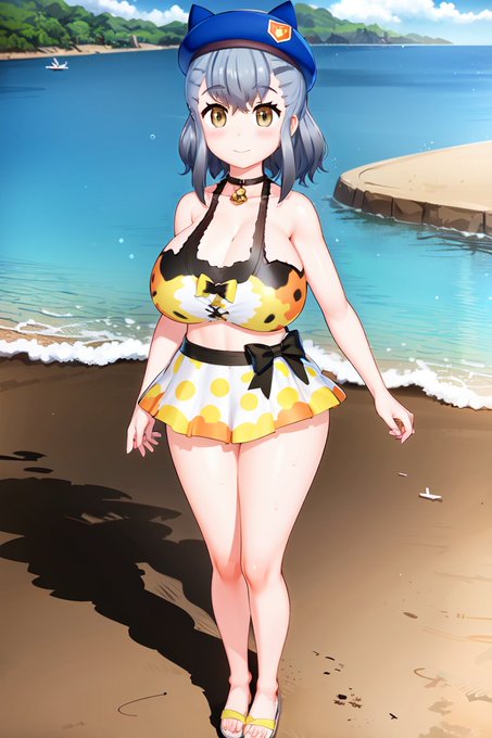 AI描きプログラムでヒカリちゃんの水着姿を作りました✨🩱

#けものフレンズ
#stablediffusion
#AIイラスト #AIArt https://t.co/j4EzuD0yBT