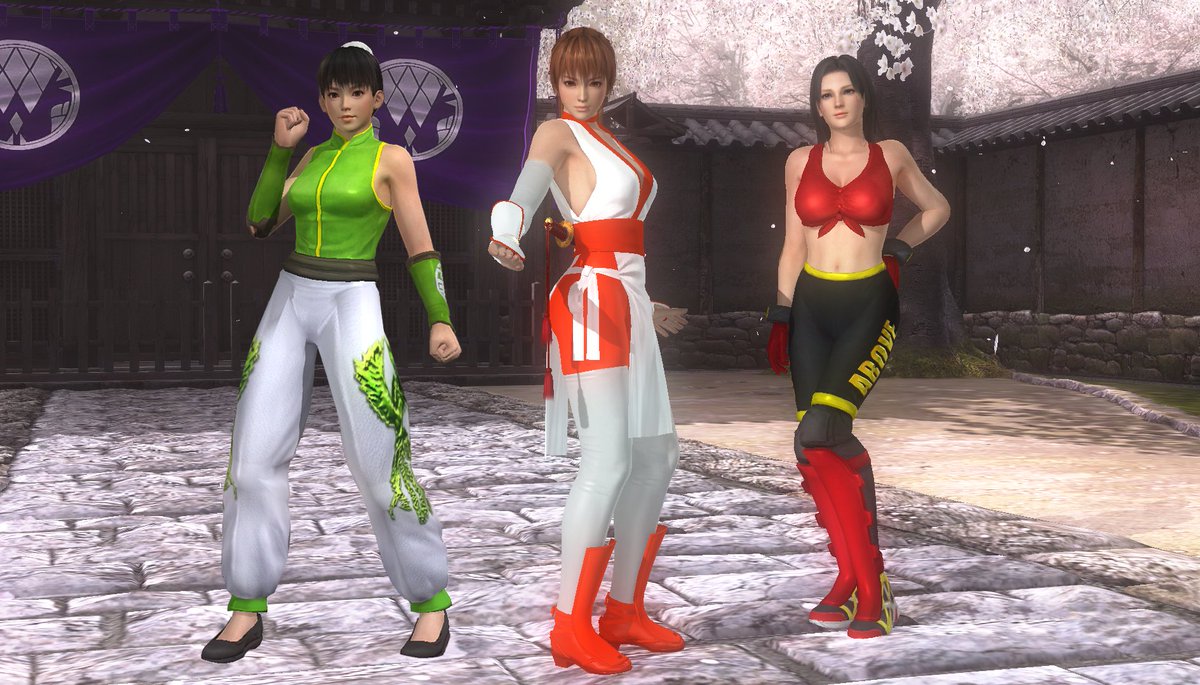 Leifang, Kasumi, and Tina Armstrong in their classic default outfits from the original Dead or Alive! 
👩‍🦰🌸🥋✊

#DeadorAlive #DeadorAlive5 #DOA5LR #DOA #Leifang #Kasumi #TinaArmstrong #Classic #TeamNinja #KoeiTecmo @DOATEC_OFFICIAL @TeamNINJAStudio @KoeiTecmoUS @FreeStepDodge