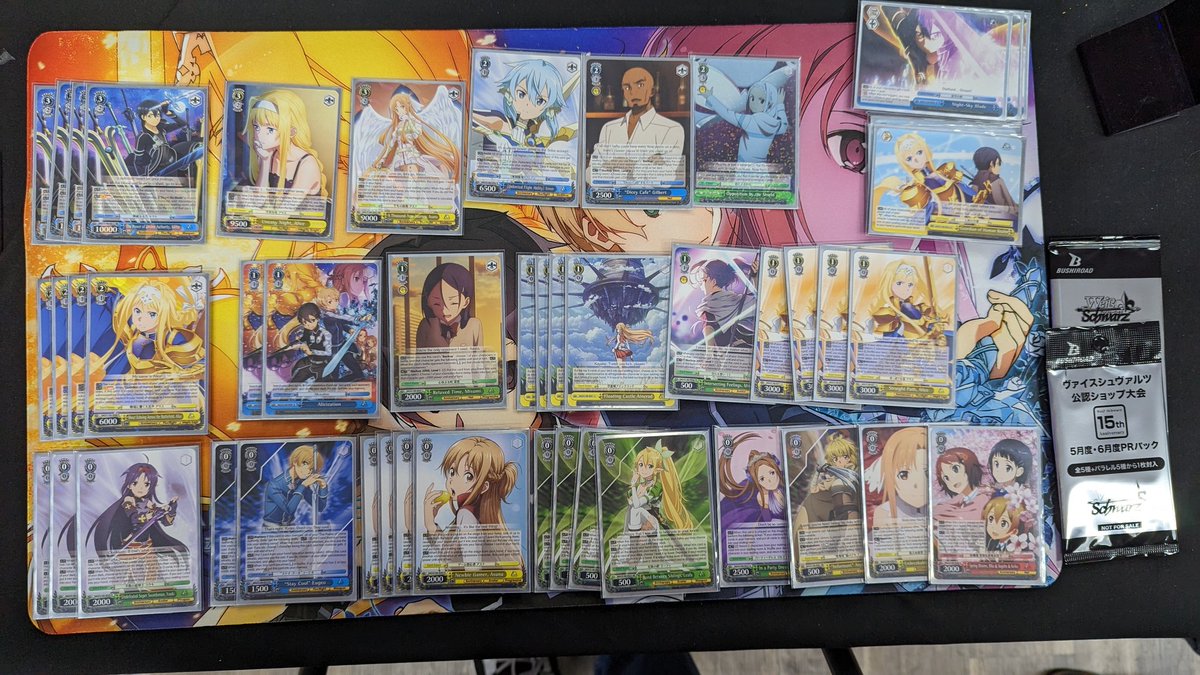 Simu Wang (Chairman) on Twitter "88Cardhouse Weiss Schwarz Tournament