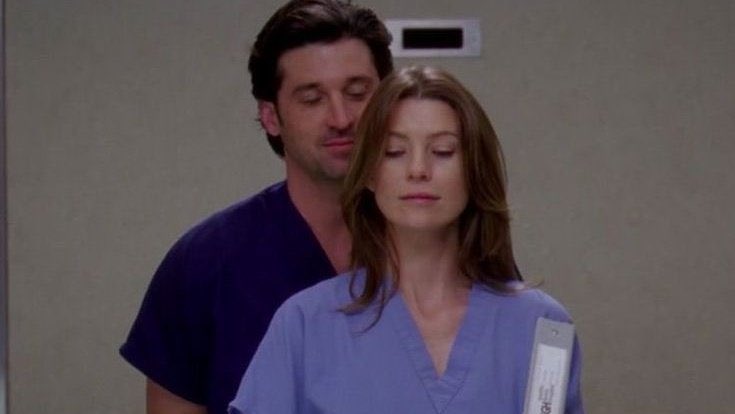 in my mind meredith and derek are still in a hospital elevator somewhere in seattle grace ❤️