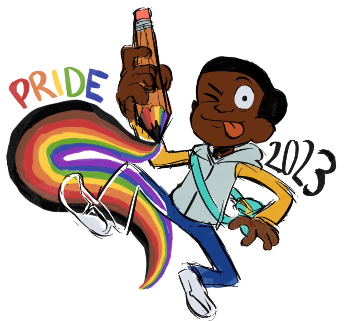 Happy June 1st 
🖤🤎❤️🧡💛💚💙💜
#cotc #craigofthecreek