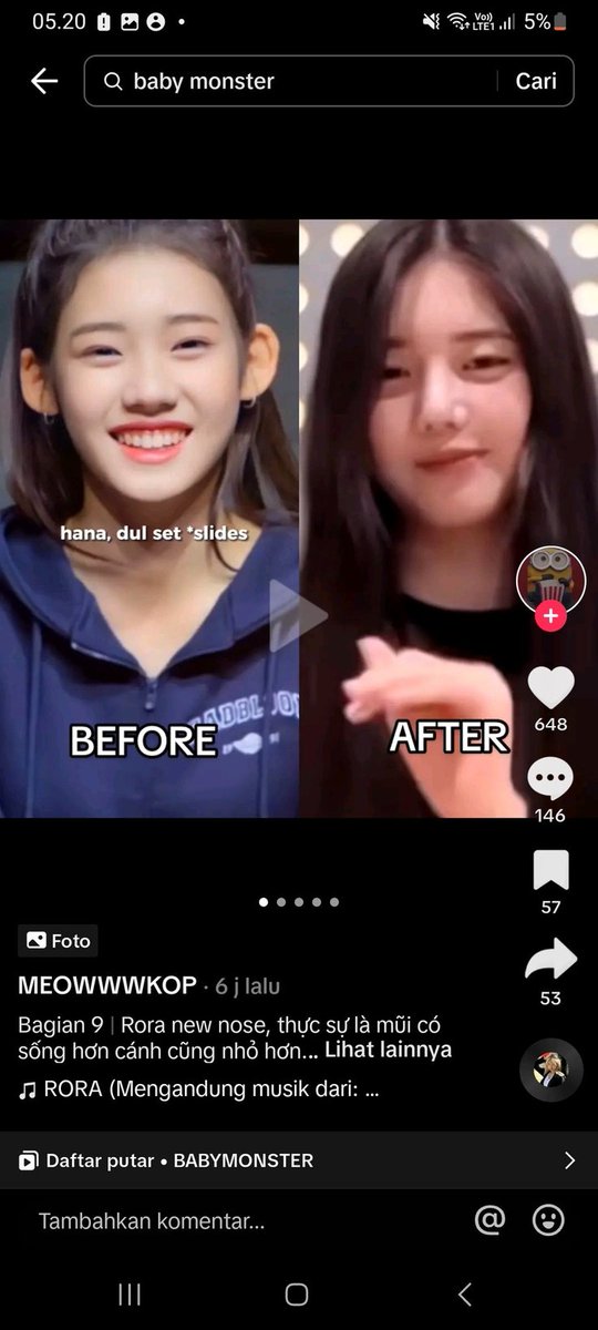 protectrora's tweet photo. ‼️ TIKTOK

Please report this video about #RORA. Let's stop the spread of rumors.

🔗 https://t.co/L5bGRrC35U
🔗 https://t.co/1hu2lPN5wb

🚫 Do NOT engage, just report and block. 

#BABYMONSTER #베이비몬스터 #로라 https://t.co/D7gYh2FDN3