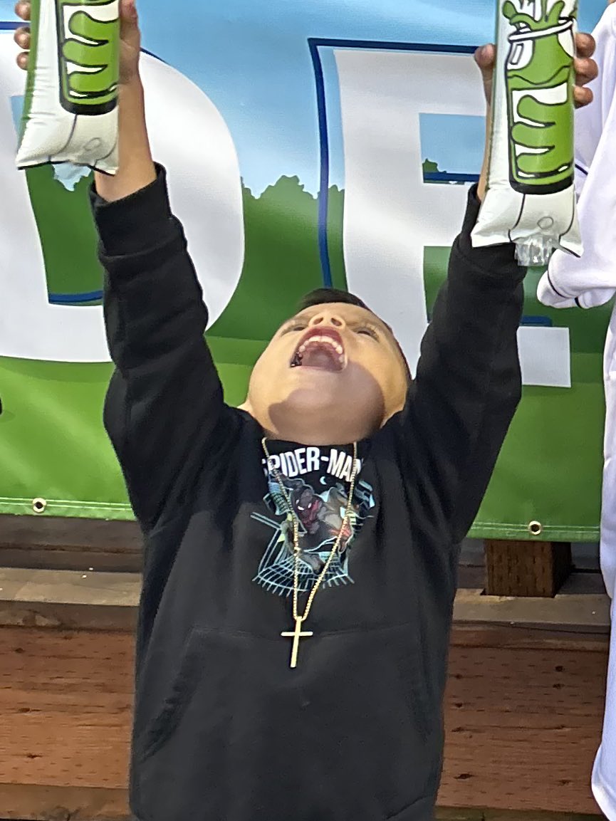 picklesbaseball's tweet photo. when ur mom wins the jersey raffle https://t.co/GfTw6jXL0d