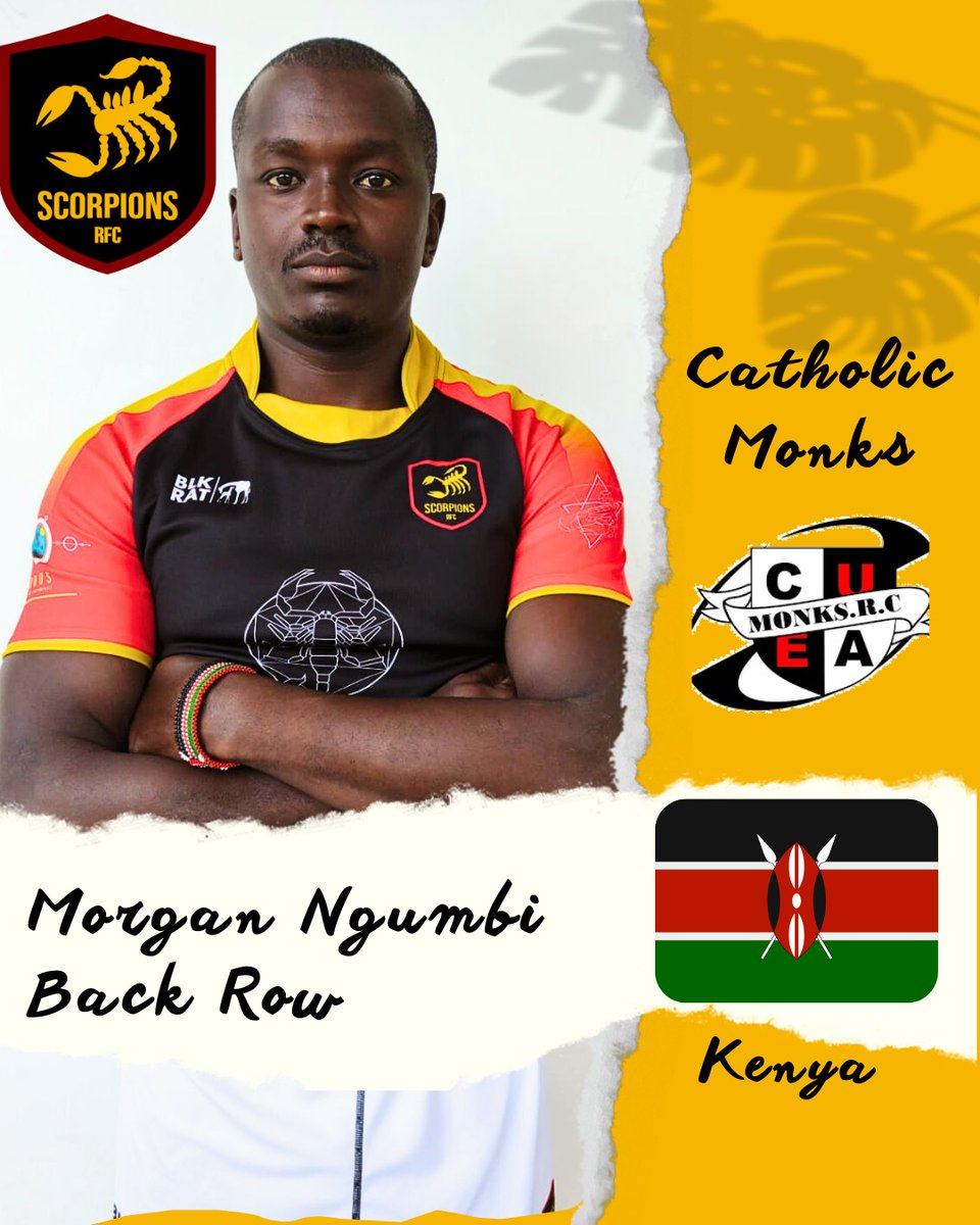 #GameDay
African Scorpions RFC Vs <a href="/BryncethinRFC/">Bryncethin RFC</a>
📍 Zanzibar

Here's the team list for African Scorpions RFC today

THREAD