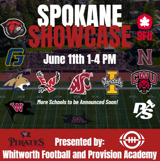 11 days away! Still time to get signed up! Sign up today!
@Pro_Vision_Acad 

publicforms.whitworth.edu/athletics/foot…

#SpokaneShowcase