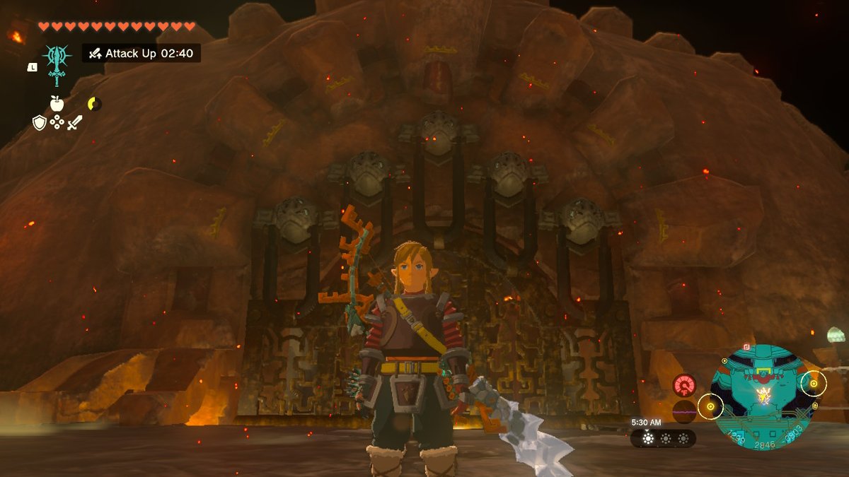 Literally at the gates of hell.  #TearsOfTheKingdom #Zelda #NintendoSwitch