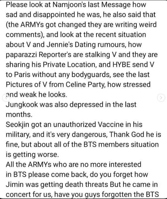 MShuker's tweet photo. ARMIES!!! Please Read!!  Prt 1 please read the other one aswell!! https://t.co/dpJWo9Gv0i