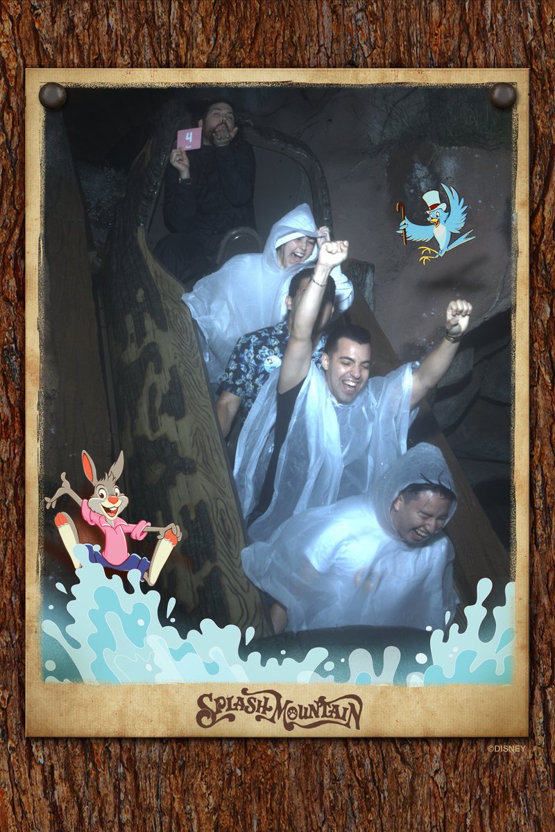 Last Ride ❤️ #disney #disneyland #splashmountain #brerrabbit #brerfox #brerbear #lastridesplashmountain #lastride 🦊 🐰 🐻