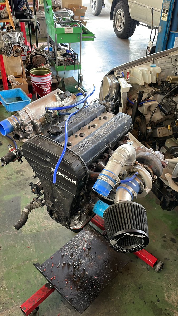 tribal_aomori's tweet image. 作って2年経つが大分、日本のみの市場だと窮屈だ😑
廃盤の嵐はどうにかならんのか？
ほぼアメリカ調達ってよーーーー

#jb33
#ツインカムターボ
#jor