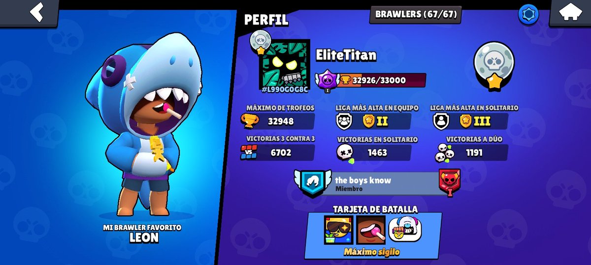 BrawlstarAa's tweet photo. Please @FTMKeienburg @Dani_Supercell @Paula_Supercell @BrawlStars 
A reporting system is needed for the ladder since there are these types of players who need to be banned since players like this take away the fun of the game https://t.co/SFCjgXbwIX