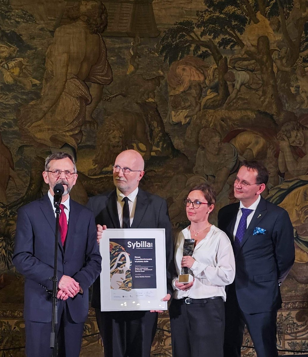 Dwie Sybille trafiły do Nowego Skarbca Koronnego! Ekspozycja triumfowała w kategorii wystaw stałych jak również została doceniona przez Publiczność.