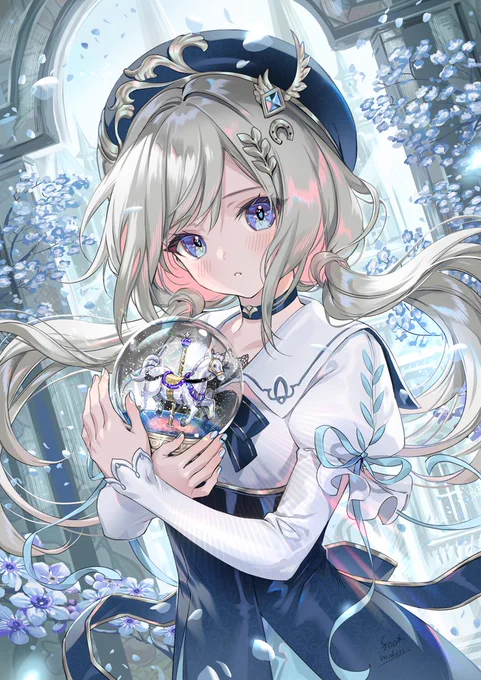冬の女の子たち