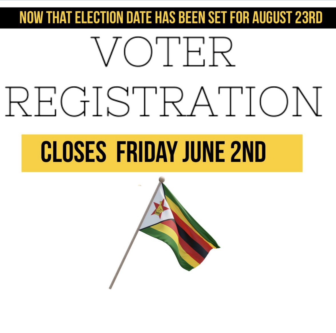 #RegisterToVoteZW