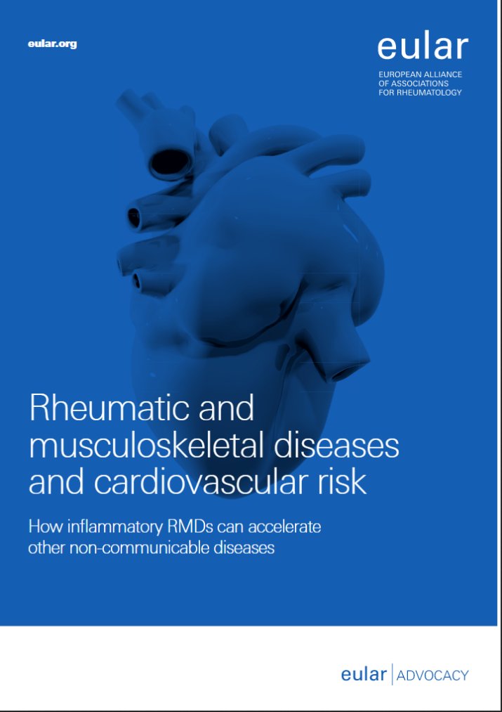 @javierrcarrio @eular_org Rheumatologists and health professionals in #rheumatology have it clear: rheumatic diseases #RMDs increase your risk of a heart attack
#EULARAdvocacy @eular_org bit.ly/3CbZhEh