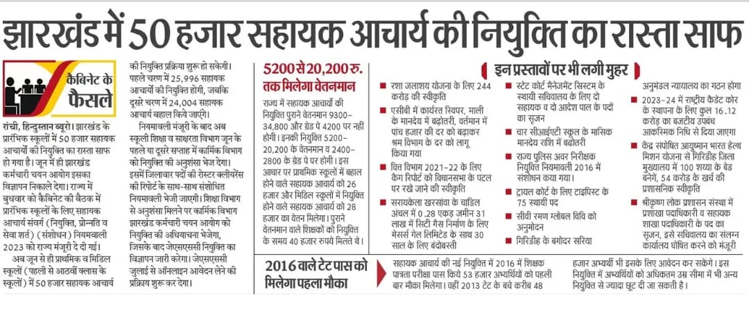 नियुक्ति की दूर होती अड़चने...