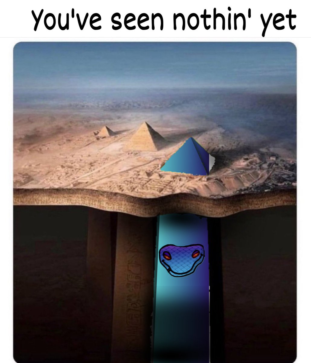 snek's tweet image. How can we possibly top thissss? 🤔

We can and we will 👀

Never underestimate a hungry $SNEK 🐍