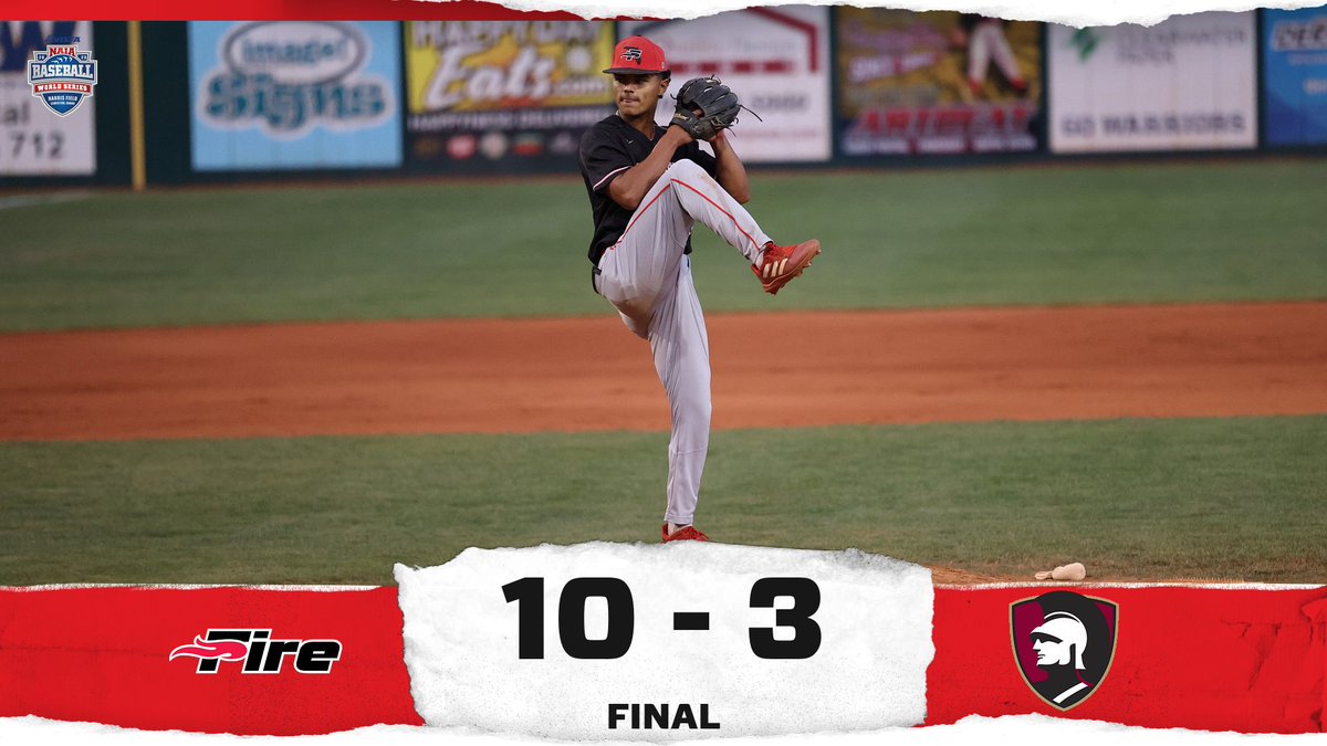 SEUFireBaseball's tweet photo. FINAL!

Same two teams tomorrow at 9:35 pm Eastern. 

#FuelTheFire🔥 https://t.co/XtFI895qjQ