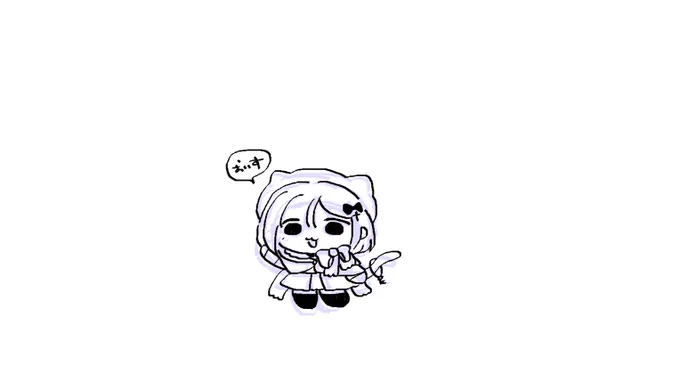 マウスとペイントで描くの難しらくがき(働け)