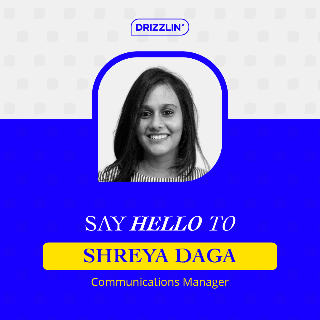 Meet Shreya: Comm. Manager, Dancer, Movie Enthusiast! 🎬
With 7 years of PR experience in diverse industries, she holds a PG degree in PR & Corp. Comm👩‍🎓
Outside work, she loves movies and is a skilled dancer in Bharatnatyam, Ghoomar, Bollywood, and Cuban LA Salsa.💃
Welcome. 👋