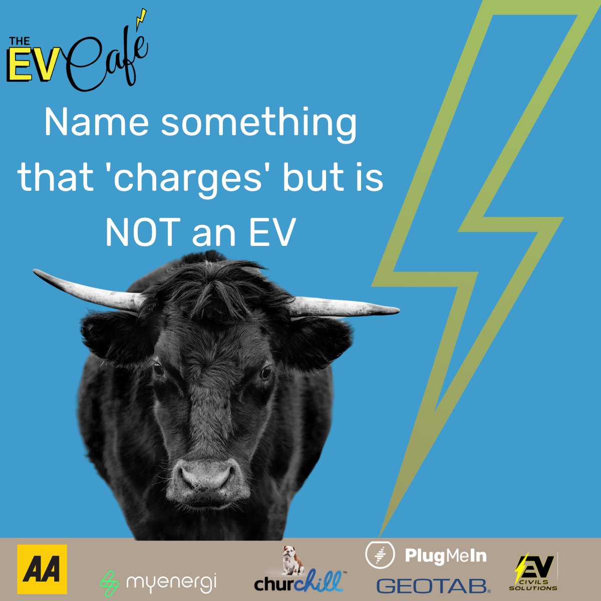 You have 5 eeconds to respond to this critical mission.
Failure to do so WILL cause you no problems next time you charge
This message will self destruct in 15 seconds...

Plug Me In and Myenergi are top of our list.

#charge #electricvehicles #people