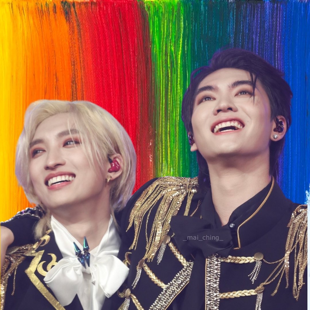 _mai_ching_'s tweet photo. Love is love ❤️‍🔥

Happy pride month 💜🩵💙💚💛🧡❤️

#BossNoeul #BoNoh #Bosschaikamon #Noeulnuttarat #ShawtyBoss #Magentaboy 
#NewProfilePic https://t.co/VzOJRckUcx