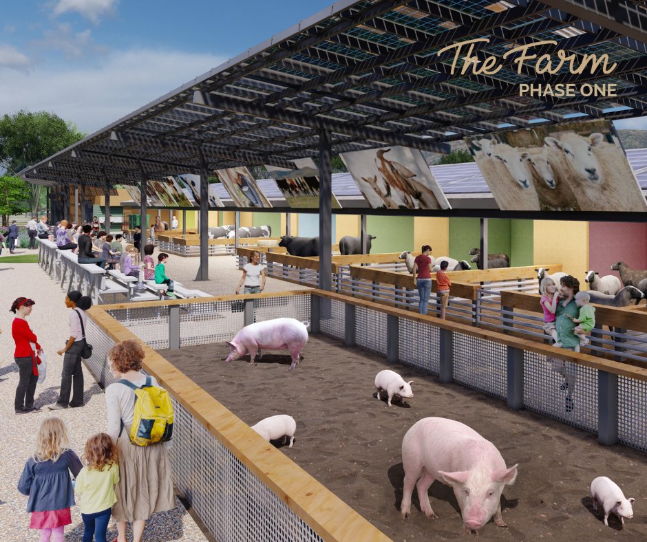 We are currently raising funds for the first build phase of The Farm: the barn. The Farm’s livestock will reside in this state-of-the-art animal science center featuring a milking parlor, hatchery, veterinary facility, and more. Help us build The Farm.
#AgTech #AgEducation
