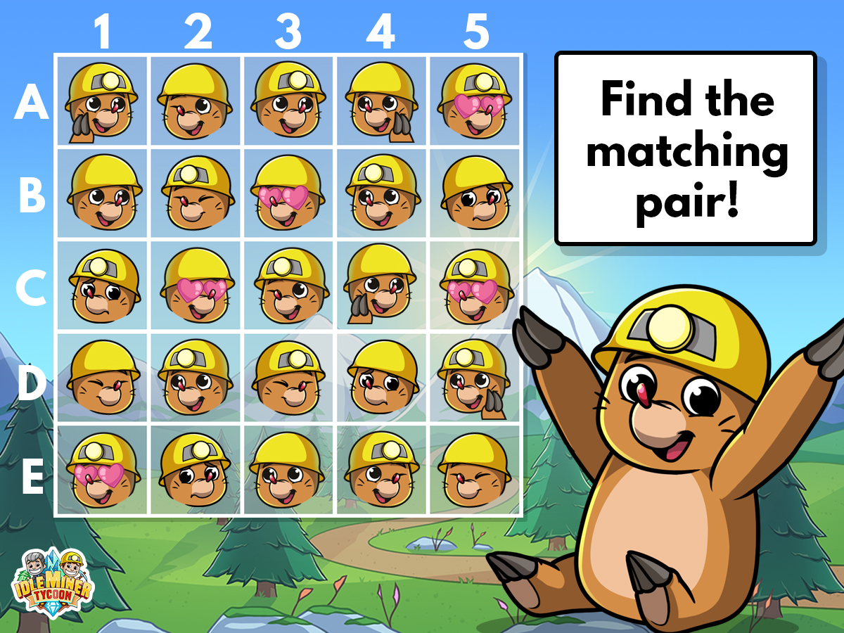 ❤️ Edgar always appears with great gifts in tow! 🤑 Find two of the identical kind and we may also reward you with a great Boost surprise. 😎

#IdleMinerTycoon #Giveaway #Edgar #Surprise #Same #IdleGames