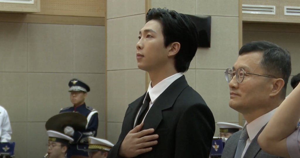 [📄 UPDATE] 

#RM has been appointed as the Public Relations Ambassador for South Korea's Ministry of National Defense Agency for 'KIA Recovery &amp; Identification'

#ProudAmbassadorRM <a href="/BTS_twt/">방탄소년단</a>