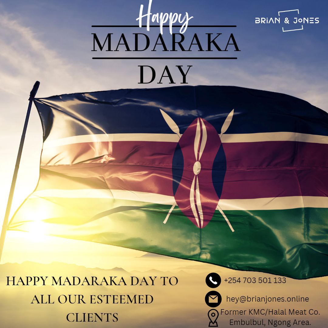 Happy Madaraka Day.

We remain closed today and resume operations tomorrow.

#brianandjonesautotronics #madarakaday #motorcycleelectronics #boatelectronics #motorcycleelectronics #computerizeddiagnostics #ecuprogramming #immobilizerdelete #chiptuning #custommodule #hybridvehicles