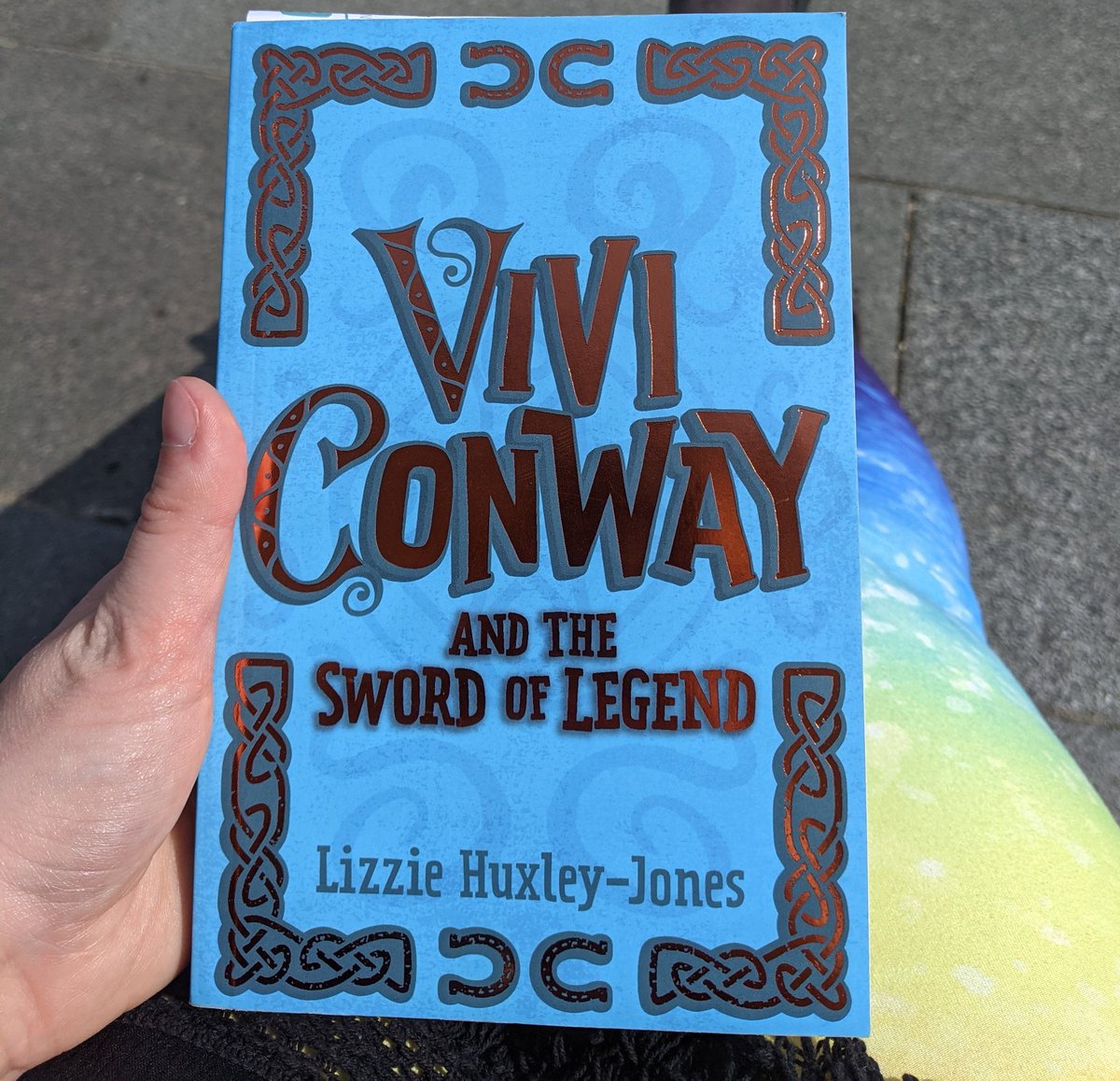 There's some amazing Children's books published today, and one of my favourites is Vivi Conway and the Sword of Legend!

Congratulations @littlehux 🎉🎉

Cannot wait to get my hands on a finished copy!

My full review will be on waterstones.com very soon 😁

#ViviConway