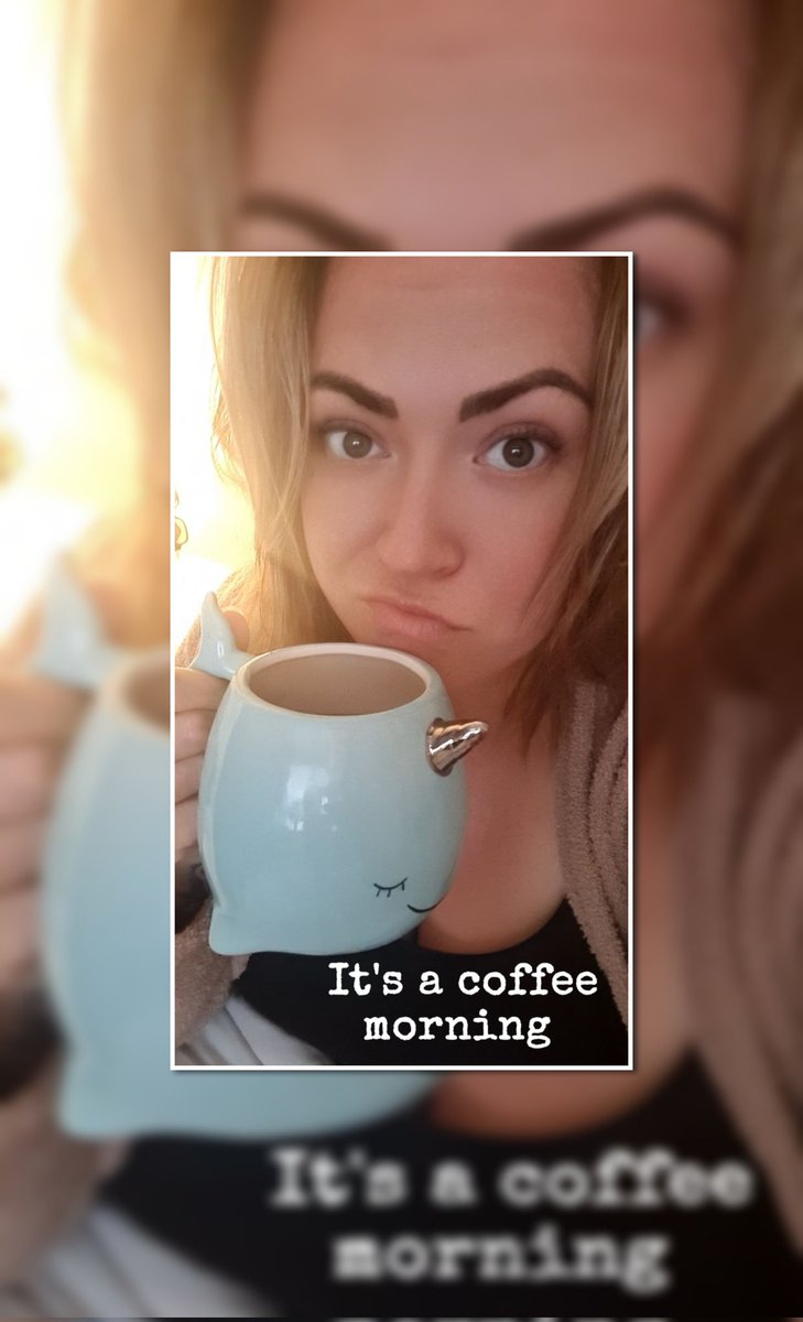 MissSarahD's tweet photo. It's a coffee morning 🤍 https://t.co/MggFzhvnrW
