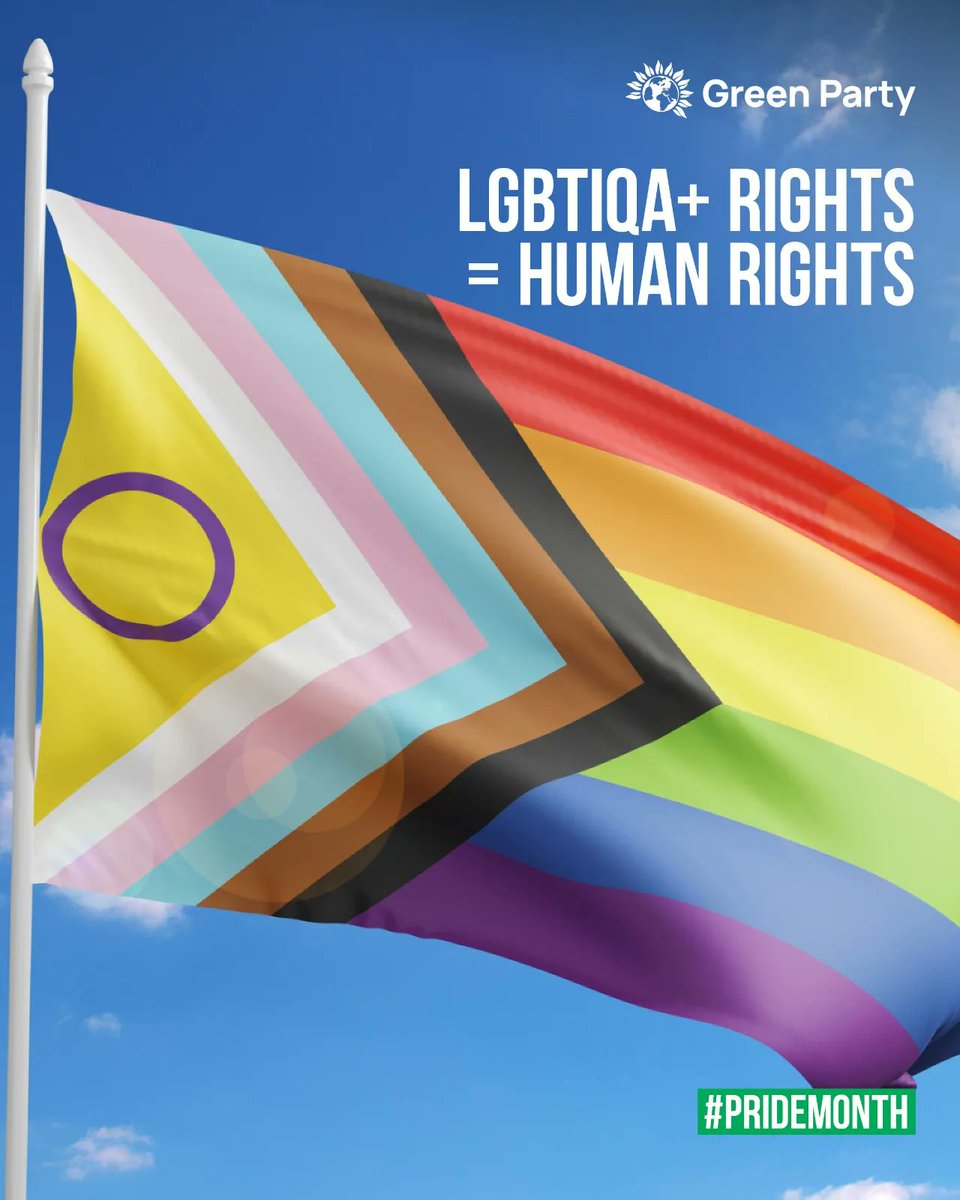 TheGreenParty's tweet image. 🏳️‍🌈🏳️‍⚧️ Happy Pride Month 2023!

💚 This month, and every month, the Green Party stands with the LGBTIQA+ community.