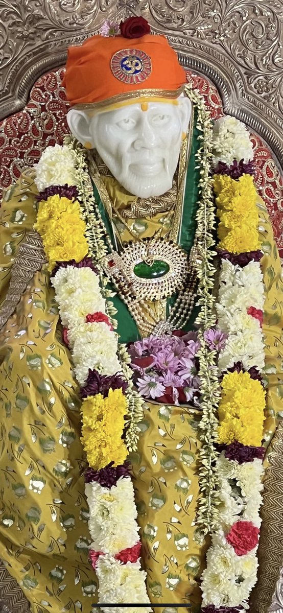 Baba's saying - Wherever you all may be, when you spread your hand before me in supplication, with faith and devotion, there I stand behind you, day and night, as steadfast as your faith and devotion is.