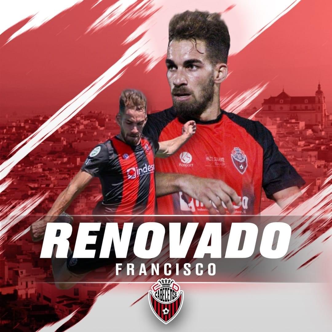 cdcabecense's tweet image. 📣 𝐂𝐎𝐌𝐔𝐍𝐈𝐂𝐀𝐃𝐎 𝐎𝐅𝐈𝐂𝐈𝐀𝐋

Nos complace anunciar la renovación de nuestro mago FRANCISCO
⚔️ Jugador de mucho despliegue físico y Cabeceño de casta y coraje. 

Te deseamos un año venidero en el club de tus amores, tu #CDCabecense 🔴⚫