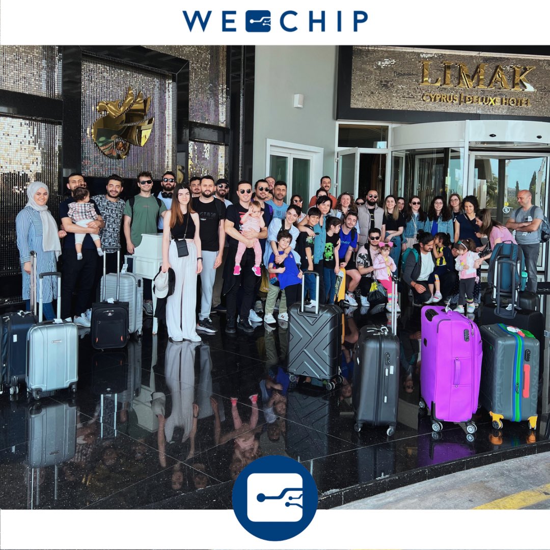 WeChipTech's tweet photo. Let the holiday begin for us! 🏖️ ☀️
We will have fun with our team in Northern Cyprus for four days! ⛱️
Thanks to Limak Deluxe Cyprus Hotel for their cooperation. ✈️ #SummerCamp #Wechip https://t.co/iRHILBMOer