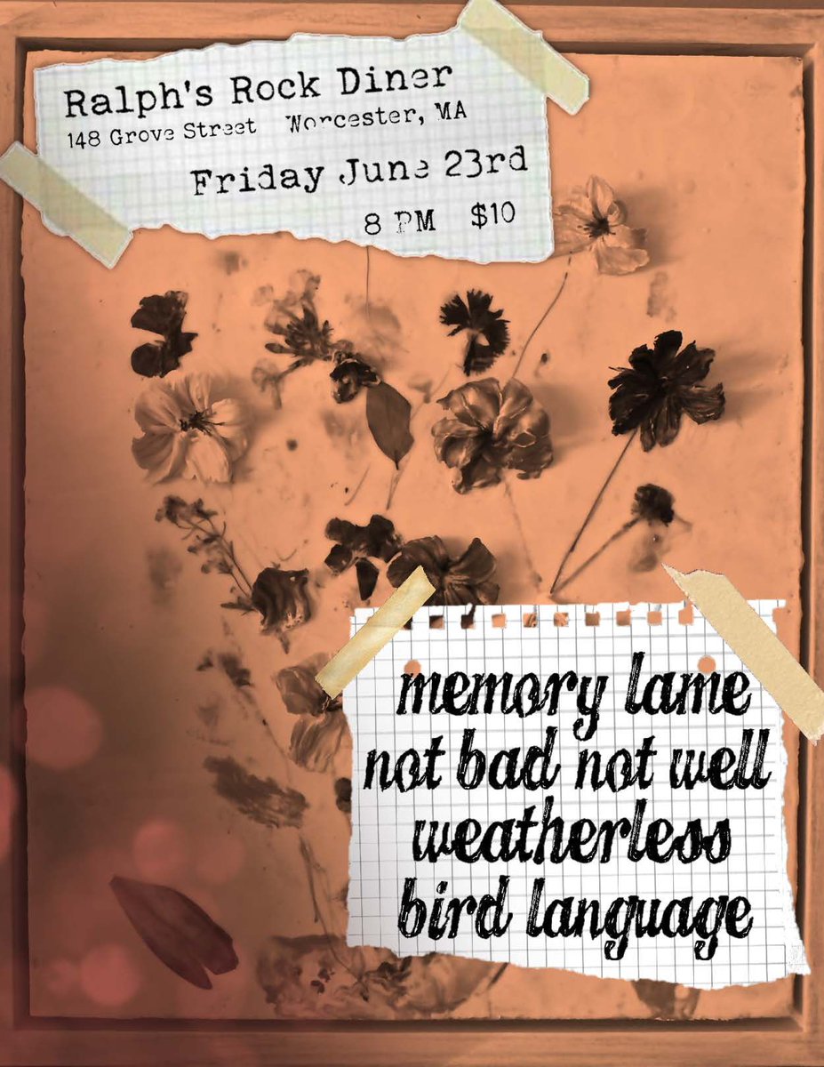 Friday June 23rd at <a href="/RalphsDiner/">Ralphs Diner</a>