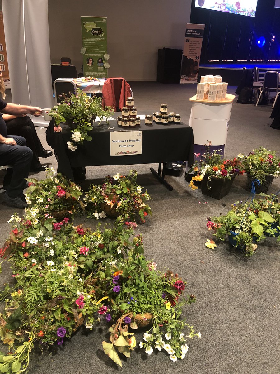 Wathwood Hospital Farm shop at todays EMBRace conference #EmbraceTheChange @WathwoodNottsHC