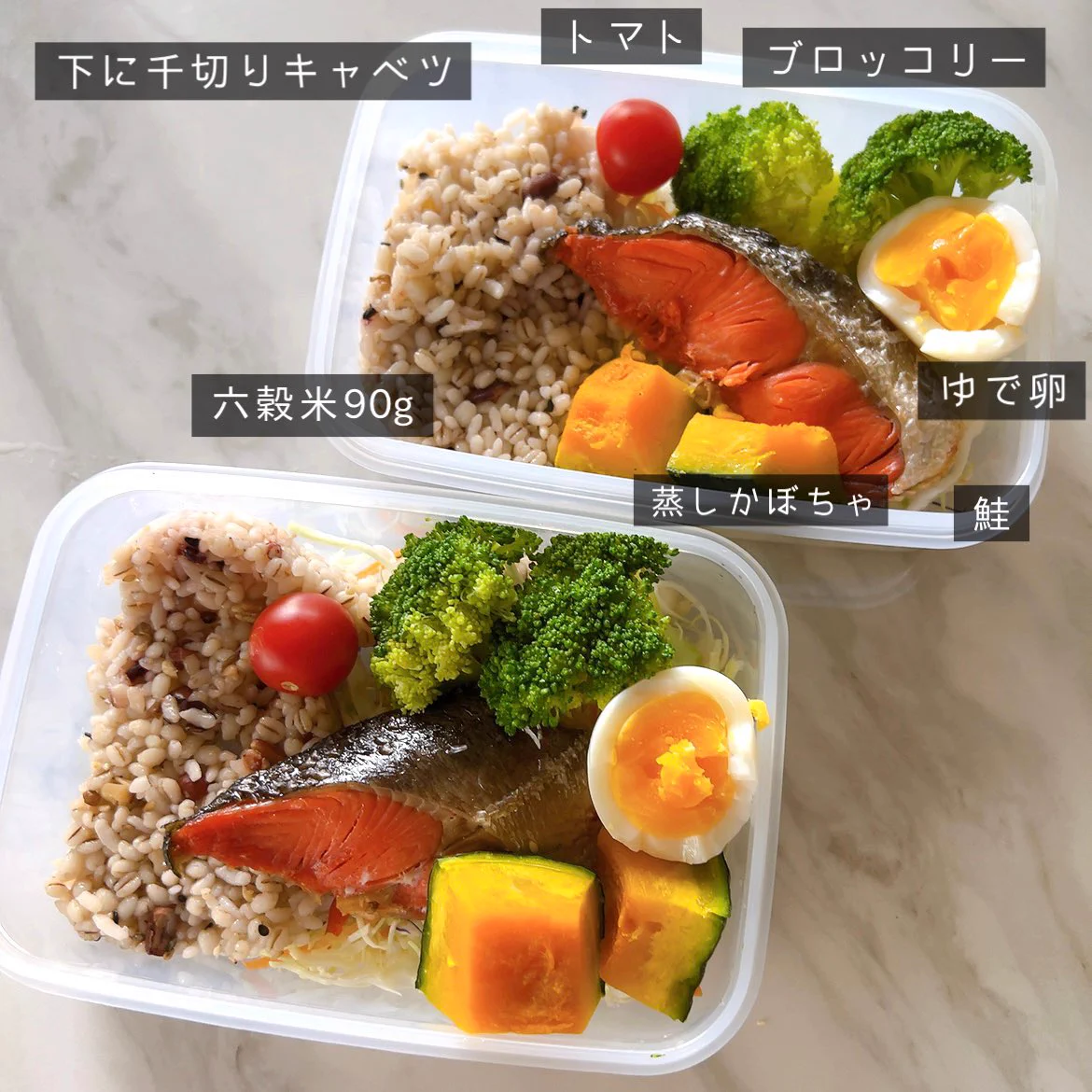 40㎏のダイエットに成功！先週6日間の手作りお弁当の画像がこちら！