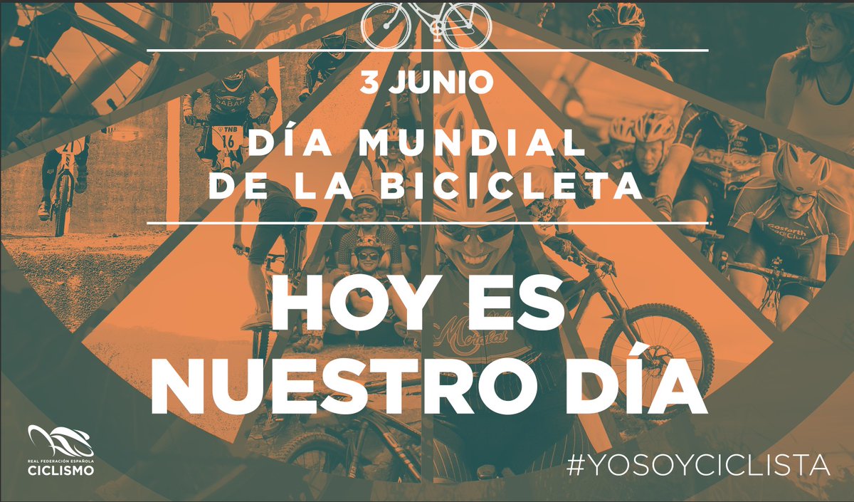 ¡Feliz #DiaMundialDeLaBicicleta! 🚲 Sigamos disfrutando de nuestra pasión y nuestra identidad🚴‍ Continuemos viviendo dando pedaladas y avanzando hacia un mundo más sostenible😊 #WorldBicycleDay #YoSoyCiclista #SomosCiclismo #BikeTerritory