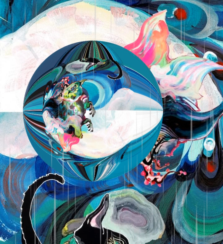 torazo_vr's tweet image. ①(🐯自己紹介を忘れてました..) #NAT3 #NFTARTTOKYO 
初めましてTorazo(とらぞ)と申します。お絵描好きです。もともとは平面作品で表現をしてまいりました。#visualart 
油絵を５年ほど学んだのちに、油絵向いてないなって思いましてアクリル絵の具で描いたりしてます。パソコンが苦手ですが..つづく