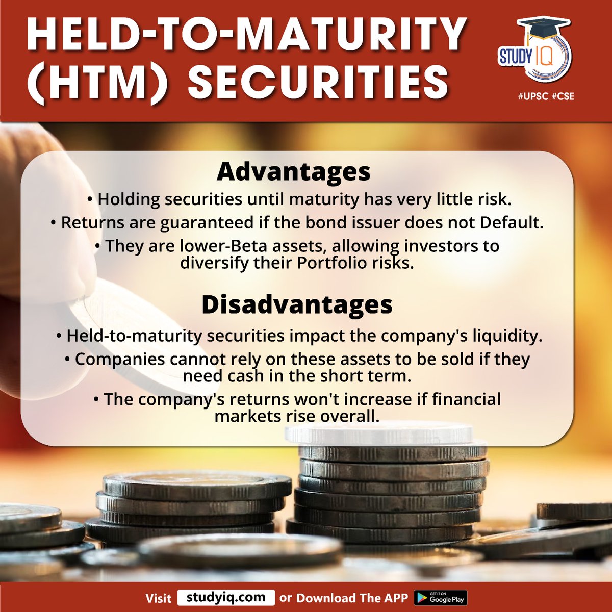upsciq's tweet photo. Held-To-Maturity (HTM) Securities
#helttomaturitysecurities #htm #bangladesh #china #india #mongolia #philippines #taiwan #htmsecurities #htminvestment #debtinstruments #stocks #investors #portfoliorisks #financialmarkets #upsc #cse #ips #ias https://t.co/HQMkukQDkk