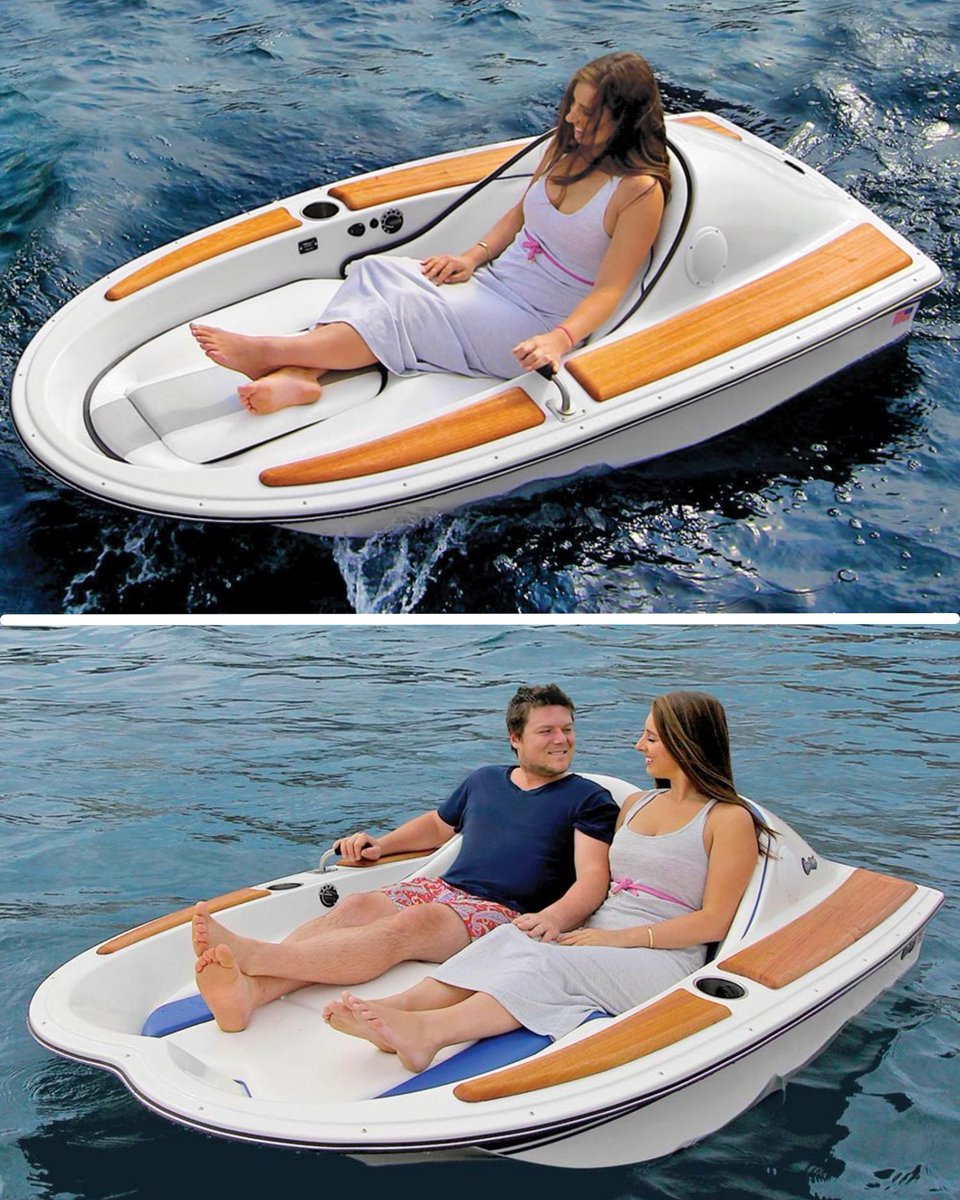 ThingsfromMars's tweet image. Cruising in style with electric mini boat! It's all about 'Fun for One'!

#MiniBoat #ExploreTheWater #ElectricFun