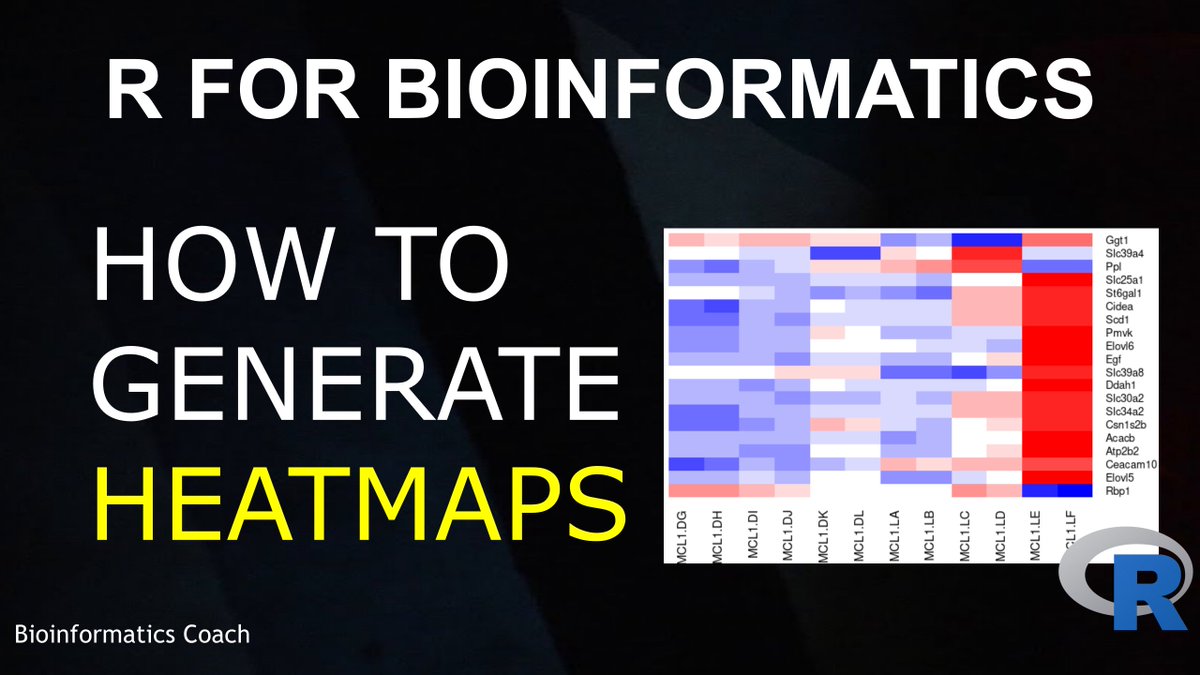 informatician3's tweet photo. Hi Friends,
Here is a tutorial on how to generate heatmaps using R
https://t.co/o9x2FBeDBP

#Bioinformatics #datascience #bigdata #rprogramming https://t.co/6vOHrntkNh