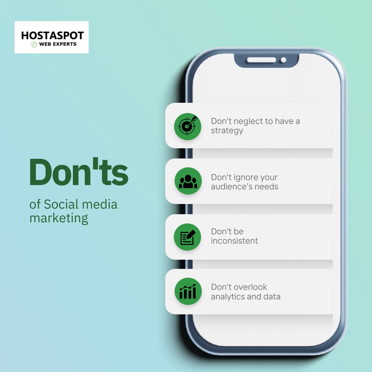 hostaspot's tweet image. Don't underestimate the power of a strong strategy! By avoiding these common missteps, you'll set yourself up for social media marketing triumph. Get ready to make waves in the digital realm.

#SocialMediaTriumph #EffectiveStrategy