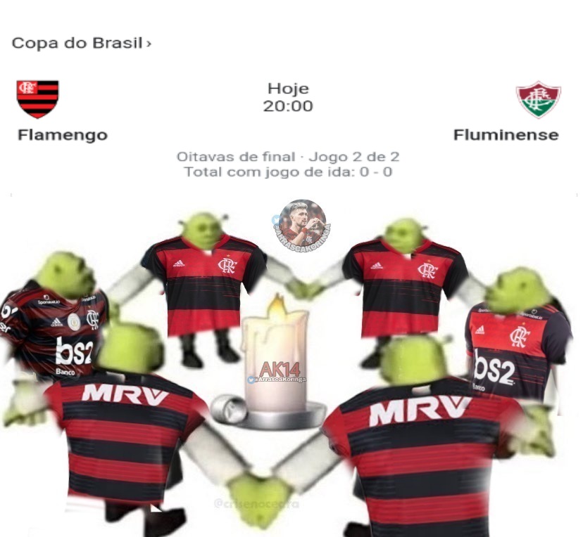 arrascakoringa's tweet photo. Silêncio, os Shreks estão orando pelo Flamengo https://t.co/P94m8PKc4d