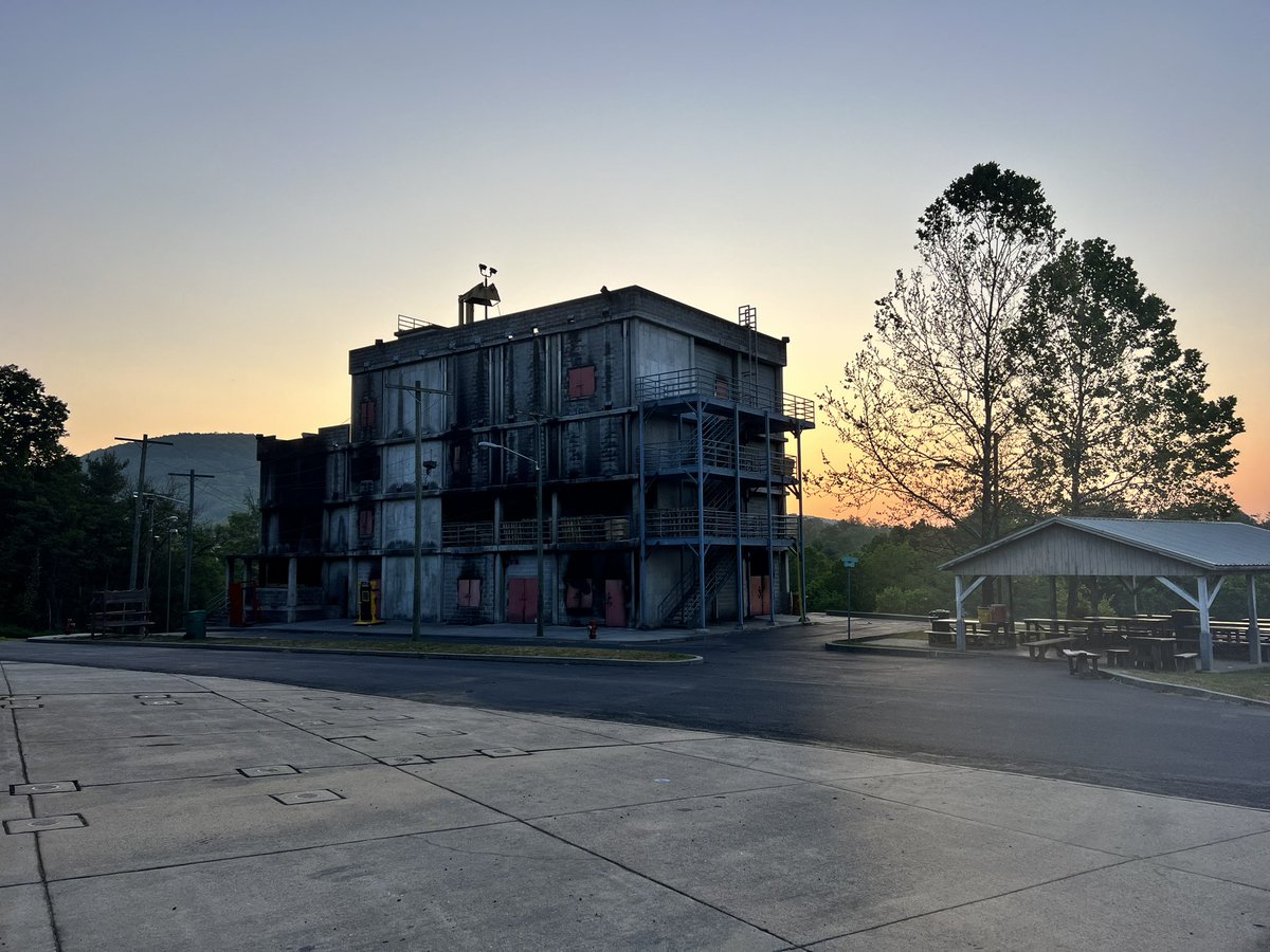 Nothing like a crisp morning before the start of live fire training at the Fire Academy. #readingpafire #RFDproud