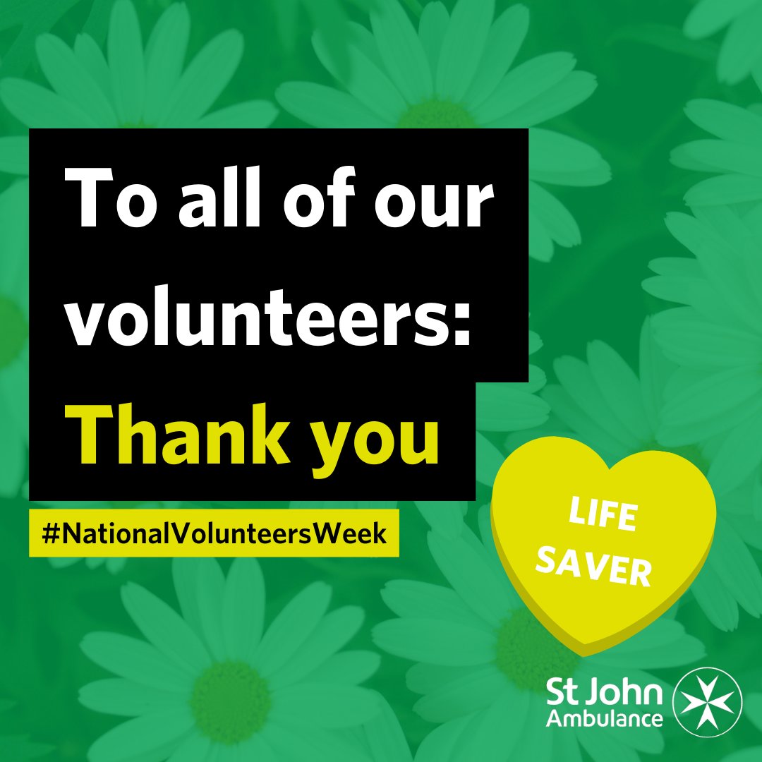 Keeping your community safe, learning new skills, making friends for life. You don't volunteer for the recognition - but we wanted to give you some anyway!

THANK YOU! 💚

This #NationalVolunteersWeek, take a moment from being amazing to recognise all you do.